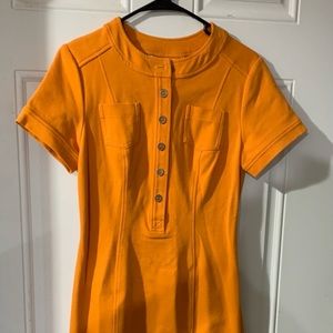 Summertime Fly Orange Diane Von Furstenburg dress